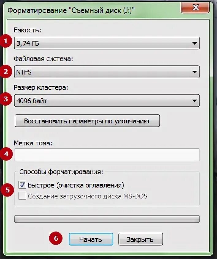 Не форматируется ссд диск