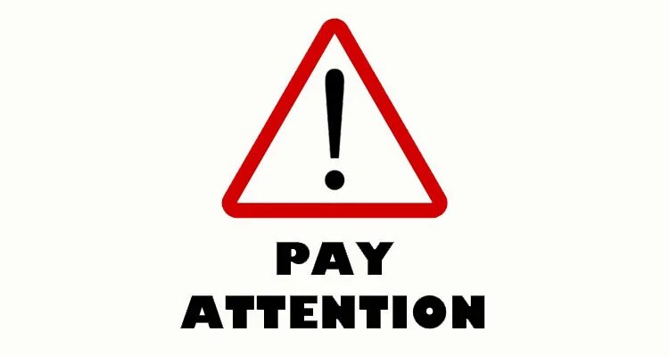 Плакат внимание. Pay attention to. Paid attention. Pay attention on. Pay attention text