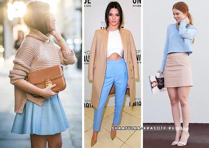 Сочетание голубого и бежевого в одежде. Сочетание синего и бежевого в одежде. Сочетание бежевого и голубого в одежде. Сочетание голубого и бежевого в одежде. Сочетание с синим цветом в одежде.