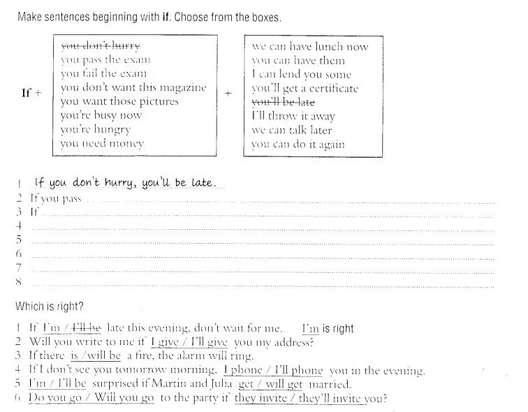 Make sentences beginning with when choose from the Boxes 110.1. Make sentences beginning with when choose from the Boxes. Make sentences beginning with if choose from the Boxes 111.1 ответы. Write sentences beginning with when choose from the Boxes 98.1. Write a sentence from the box