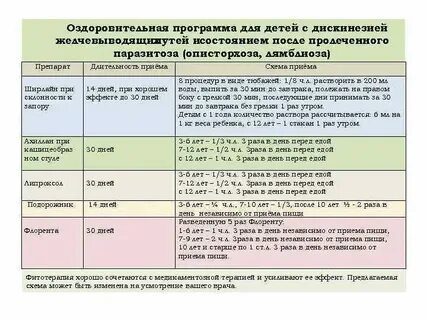 Диета при лямблиях у взрослых