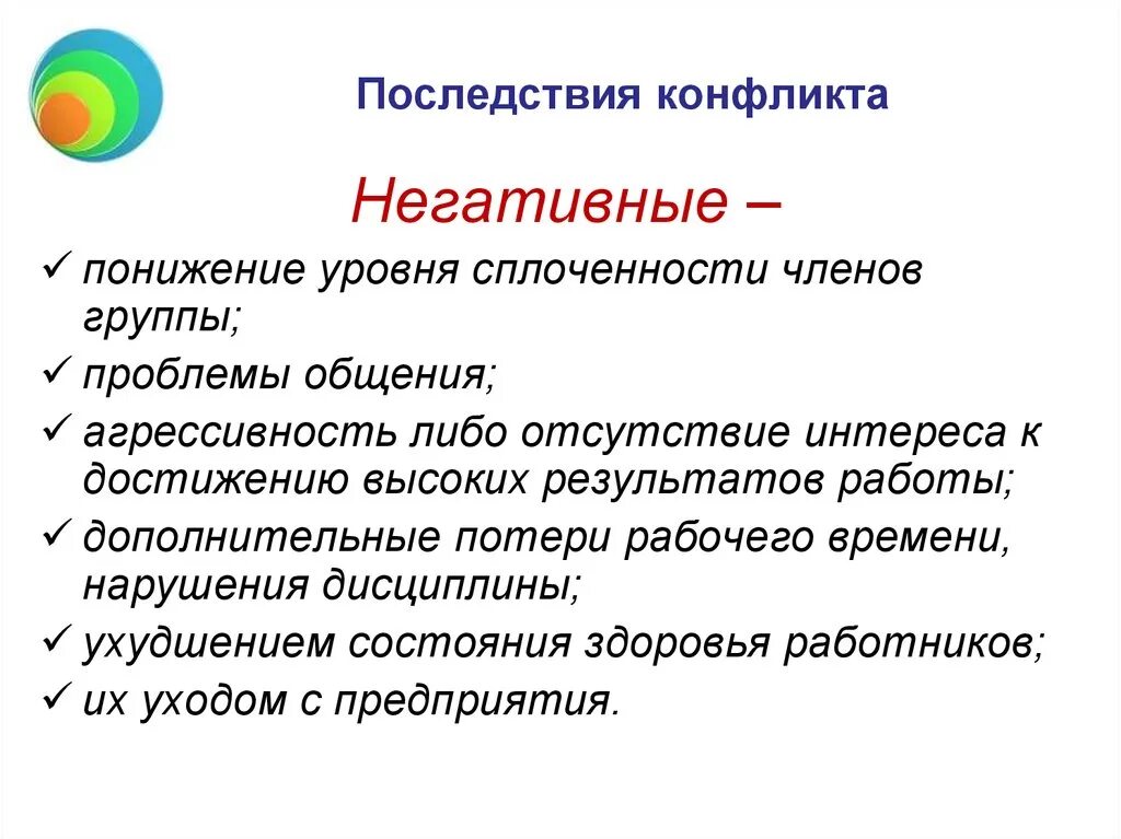 Каковы последствия в результате. Каковы последствия конфликтов. Положительные последствия конфликта. Негативные последствия конфликта. Позитивные последствия конфликта.