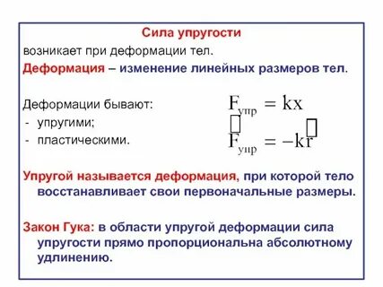 Изменение линейных размеров тела