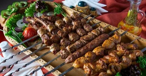 Кавказская кухня шашлык