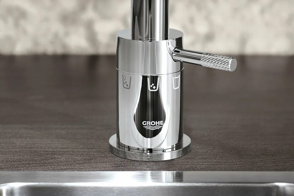 Grohe mono. Grohe blue. грое вода. grohe 46312. смеситель для кухни с подключением к фильтру.