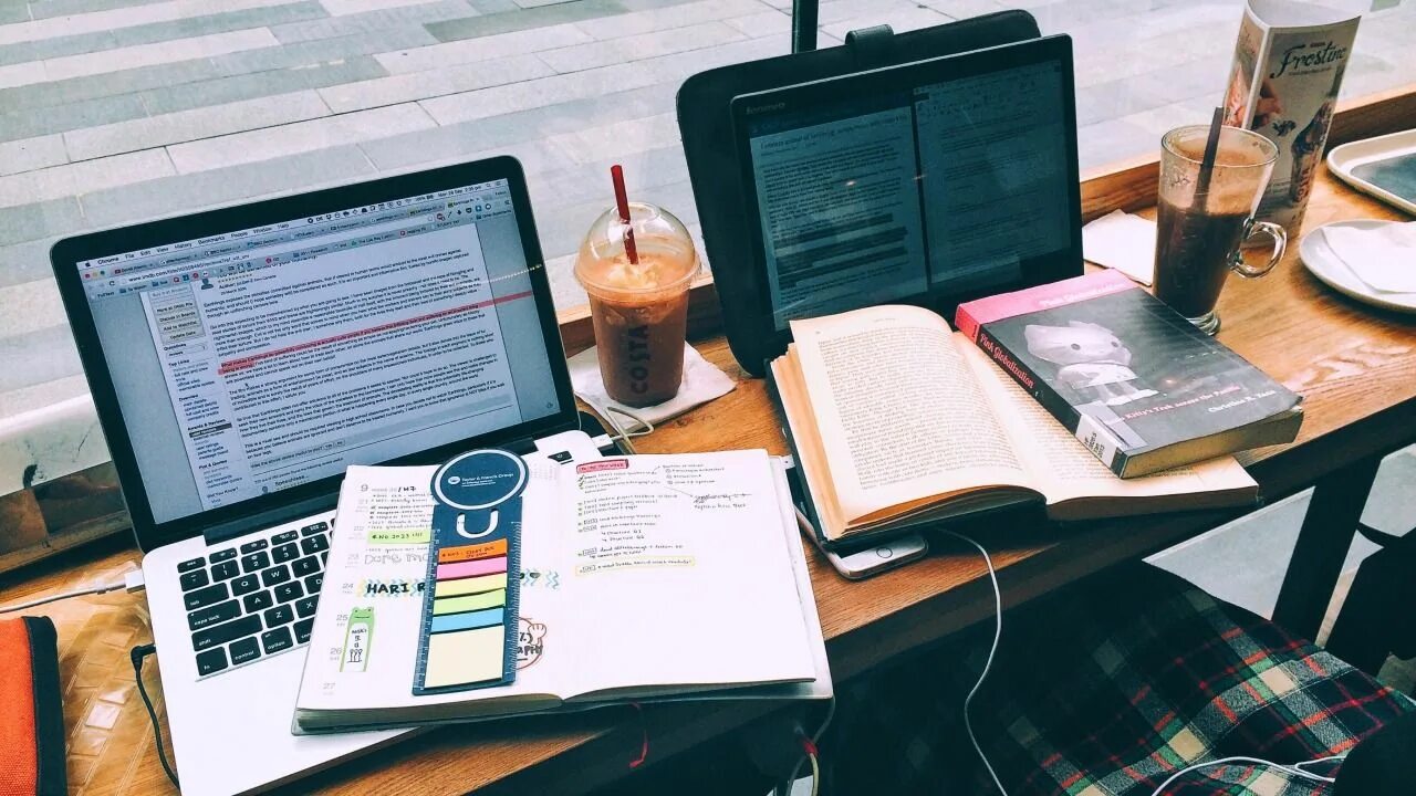 Time is studying