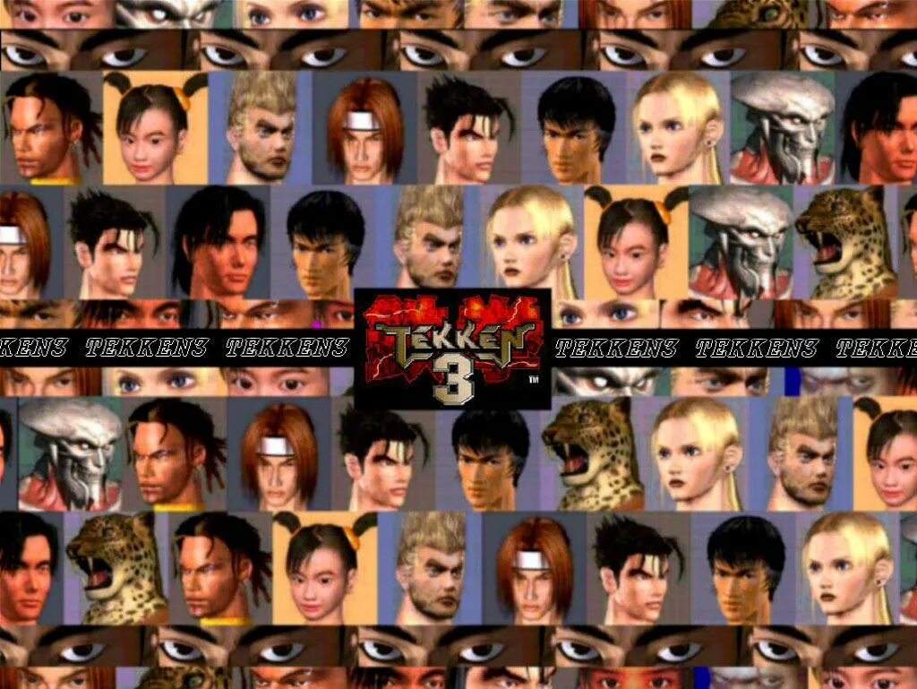 Персонажи теккена список. Tekken 3 бойцы. Tekken 3 выбор персонажа. Теккен 3 герои игры. Tekken 3 персонажи имена.