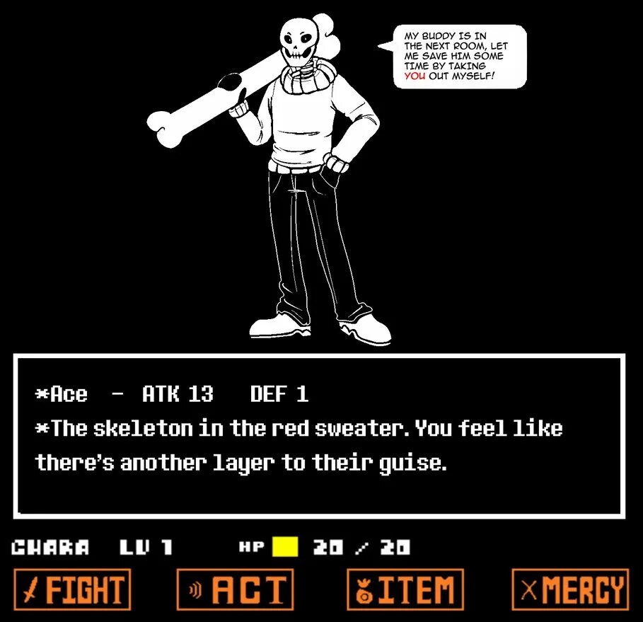 Undertale attack