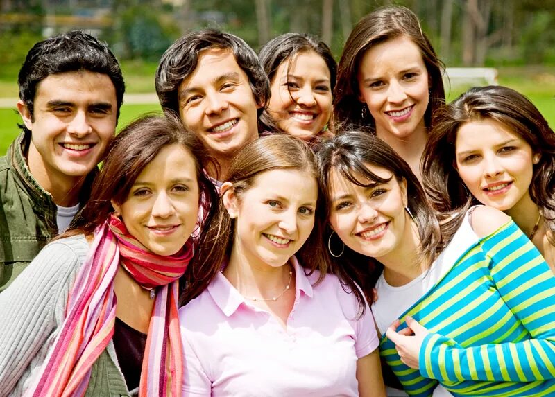 A group of friends. College friends. hungarian students. usa students. friends stock.