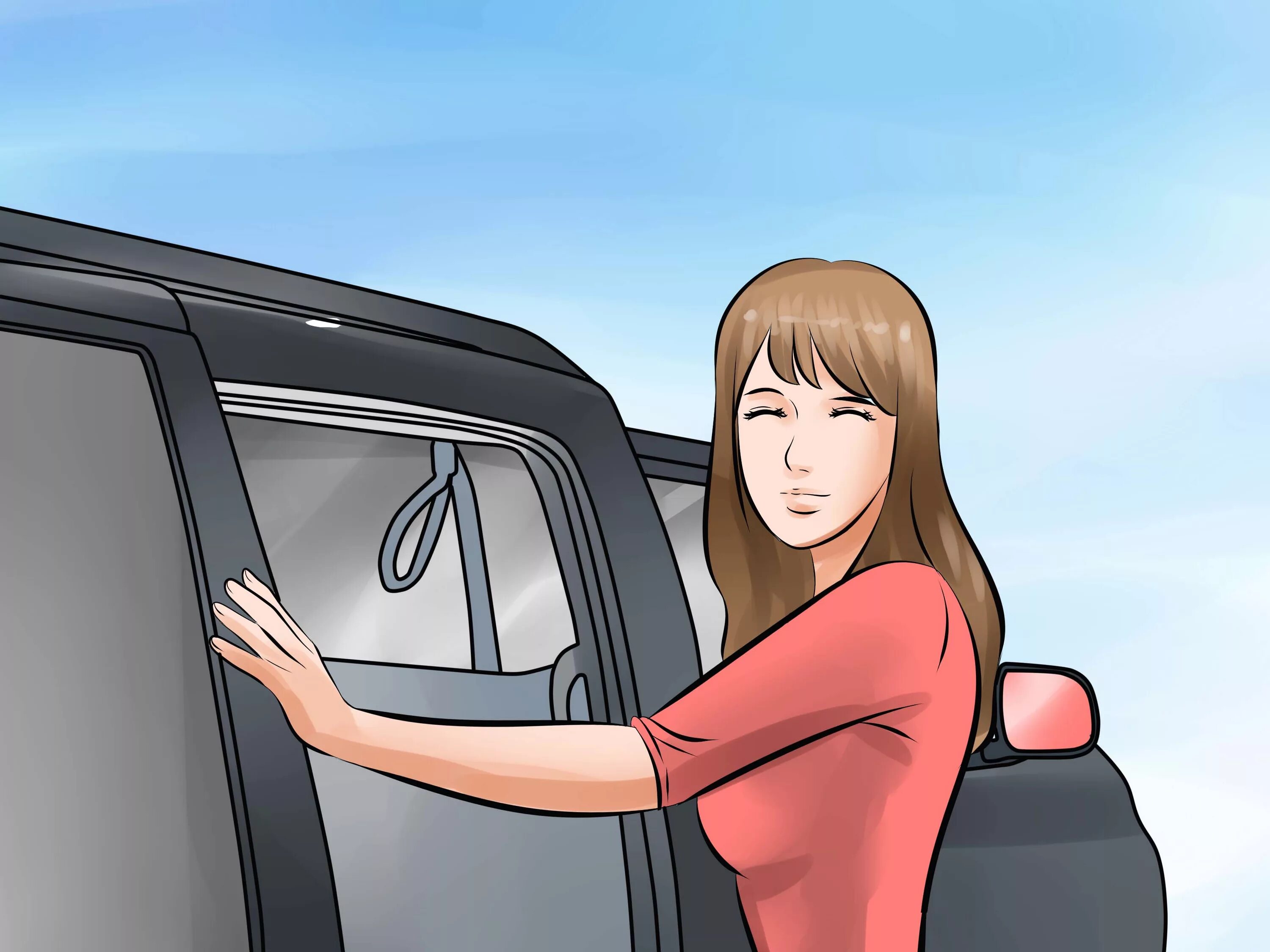 Mom surprises. Car WIKIHOW.