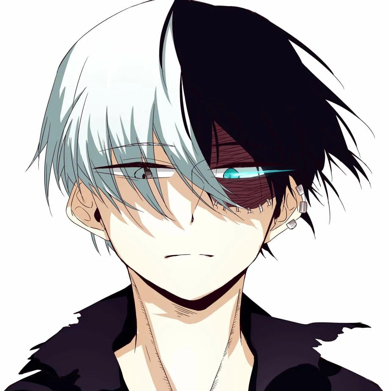 аниме парень с белыми волосами. аниме персонажи с белыми волосами парни. аниме парни мрачные. чел с бело черными волосами. Feimo лорд альбинос.