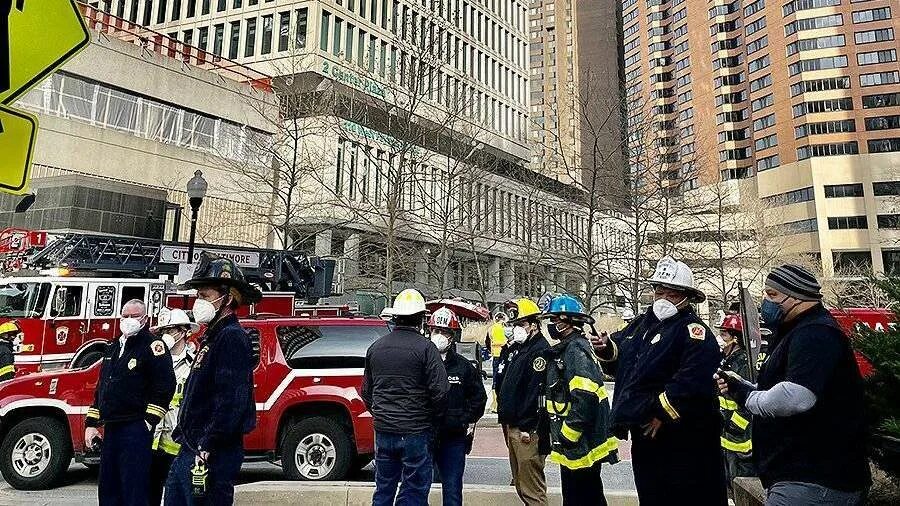 Трагедия в балтиморе сша. Взрыв многоэтажного офиса.