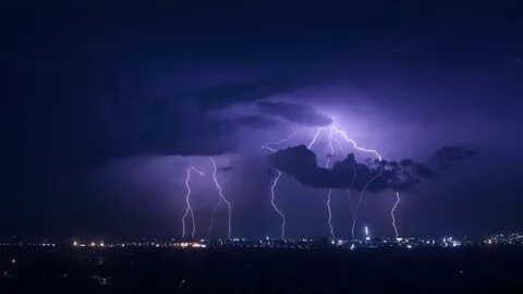 Electric Power - Brilliant Lightning In 4k Resolution Wallpaper. 