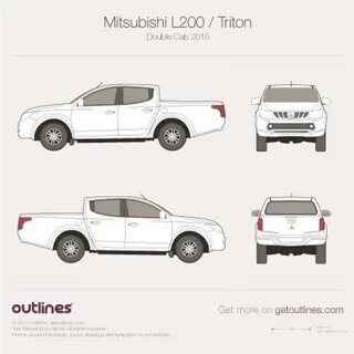 Митсубиси l200 размеры