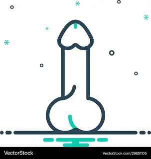 Icon for penis,phallic. 