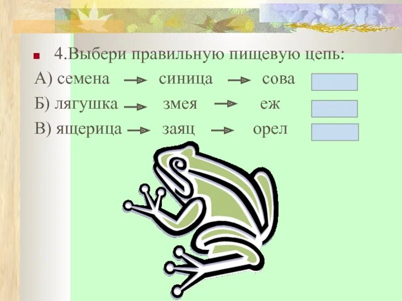 Цепь питания с лягушкой. Цепочка питания лягушки. Пищевая цепочка с лягушкой. Пищевая цепь лягушка змея ёж.