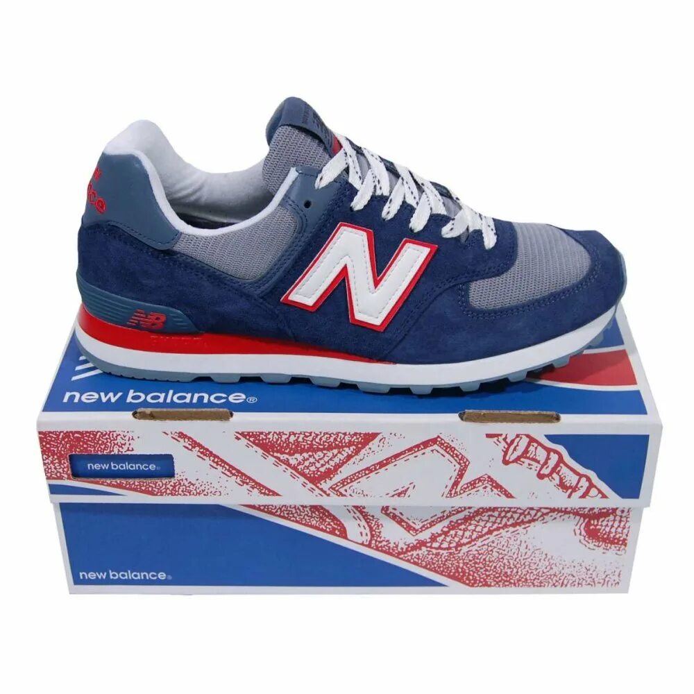 New balance сша. New Balance us574. NB 574 Blue Red. Нью баланс us 574. New Balance 574 Navy/Red.