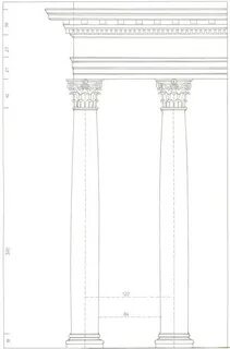 Коринфский ордер построение