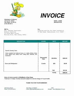 Clean bill