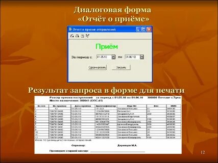 Дата принятия отчета