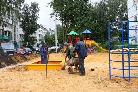 Комфортная городская среда благоустройство дворов