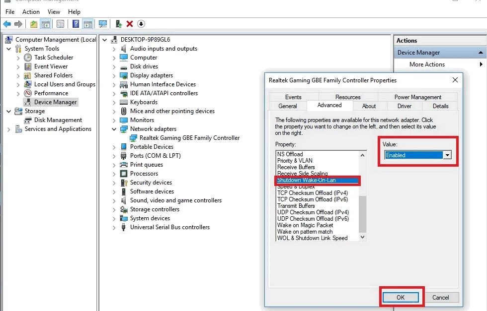 Wake on lan windows. Magic packet wake on lan. конфигурирование сетевого адаптера. wake on lan виндовс 10. wake on pattern match и wake on magic packet.