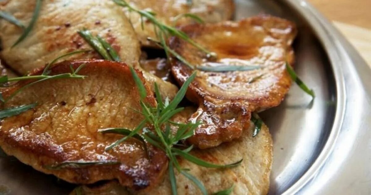 Эскалоп вкусно пожарить