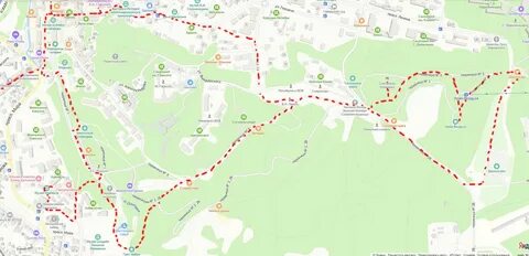 Маршрут карты кисловодск проложить