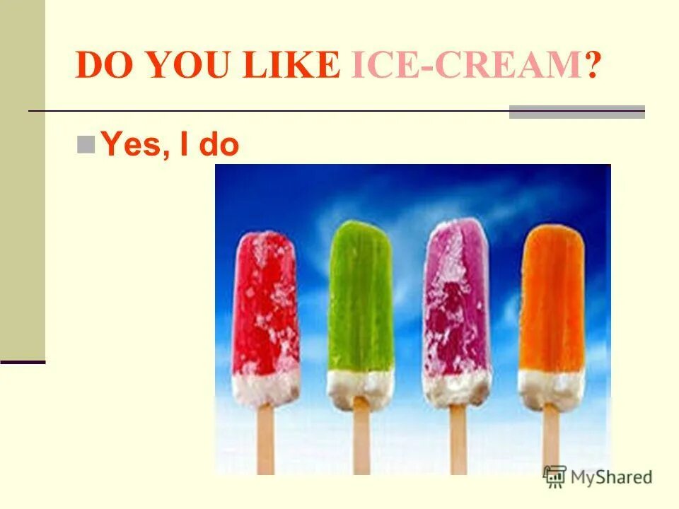 I like ice cream. I like you ice cream. Do you like broccoli ice cream? & more kids songs. Do you like ice. Ice cream song super simple.