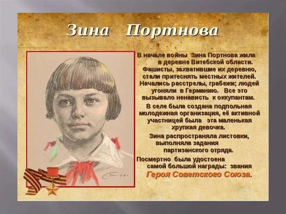 Герои ВОВ Зина Портнова. Герои войны 1941-1945 Зина Портнова. Зина Портнова Пионер герой.