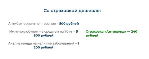 Страховка от клеща в новосибирске 2024 сколько