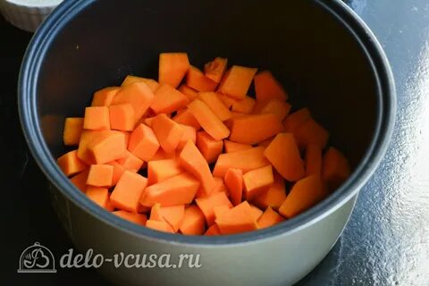 Просто тыква в мультиварке