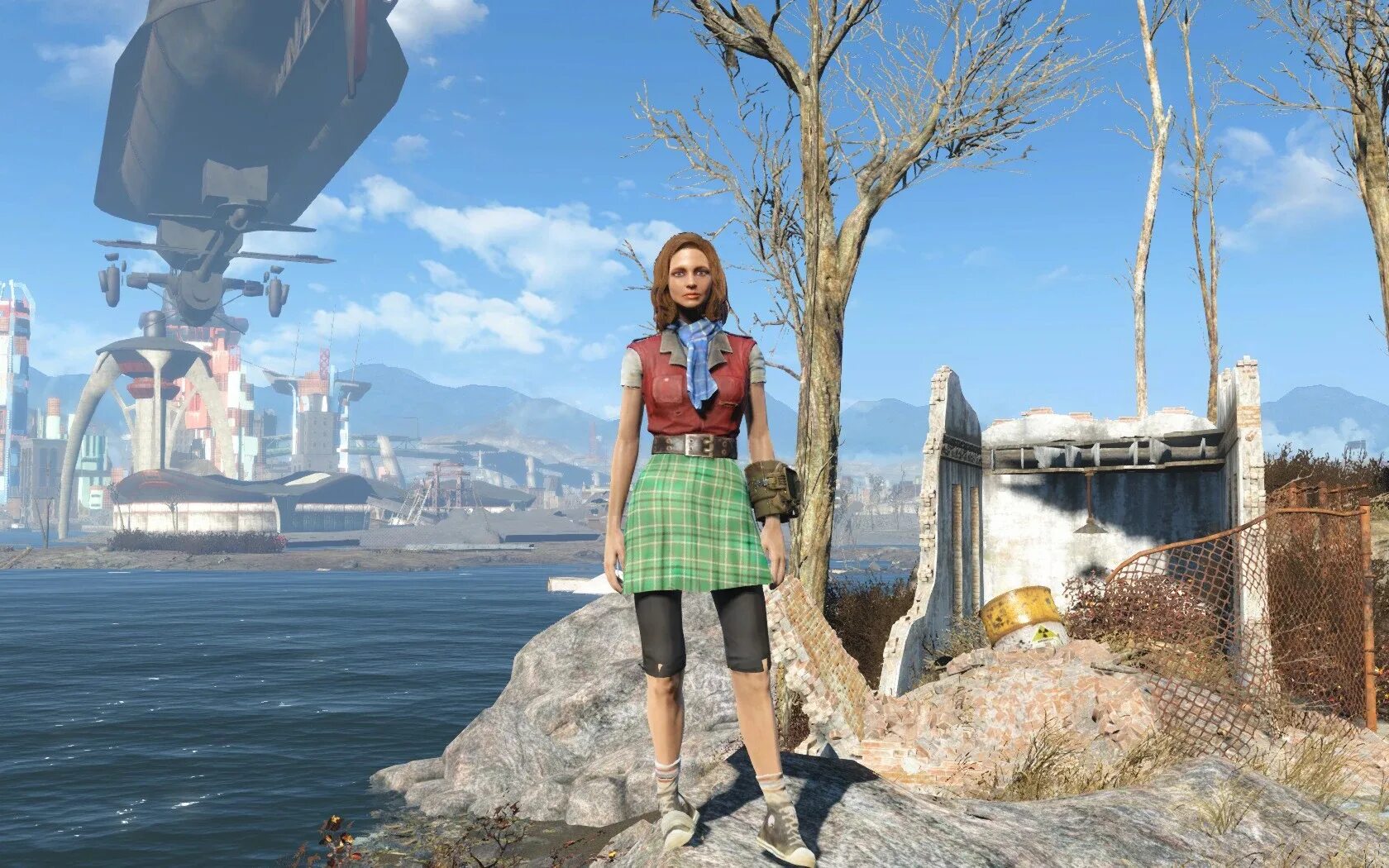 Fo4edit. Скверная юбка Fallout 4. Юбка фоллаут 4. Фоллаут 4 спектакль Айленд. Спектакль Айленд Fallout 4 моды.