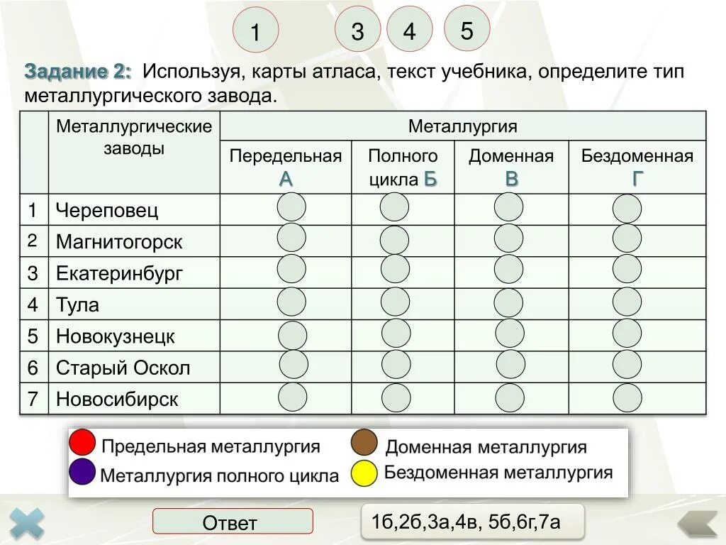 Черная и цветная металлургия задания. Доменная и бездоменная металлургия. Используя карты атласа и текст учебника, определите. Передельная металлургия бездоменная?. Бездоменная металлургия определение.