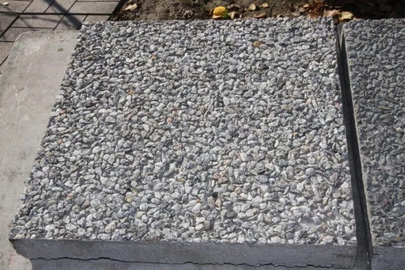 Бетонная плитка с гранитной крошкой. Тротуарная плитка из мытого бетона. Бетон на гравии. Щебень для бетона. Мыть щебень