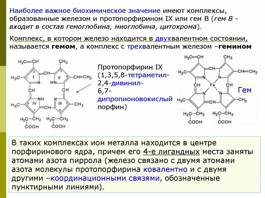 Биохимия значение