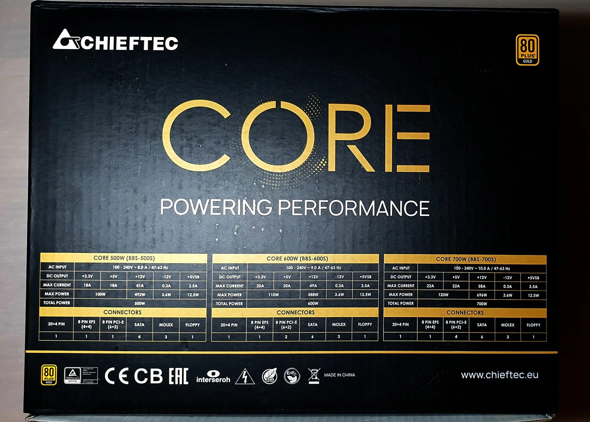 Chieftec core 700w