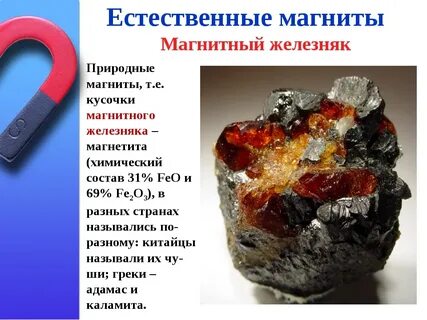 Железо магнитится
