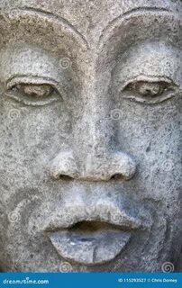 Weathered face