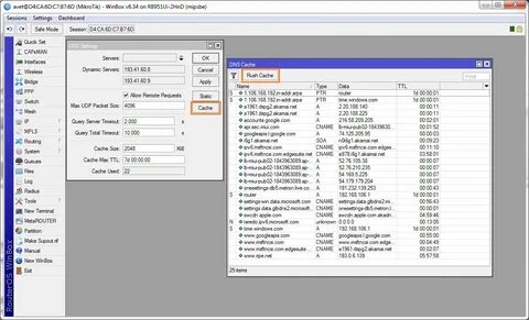 Mikrotik resolve dns