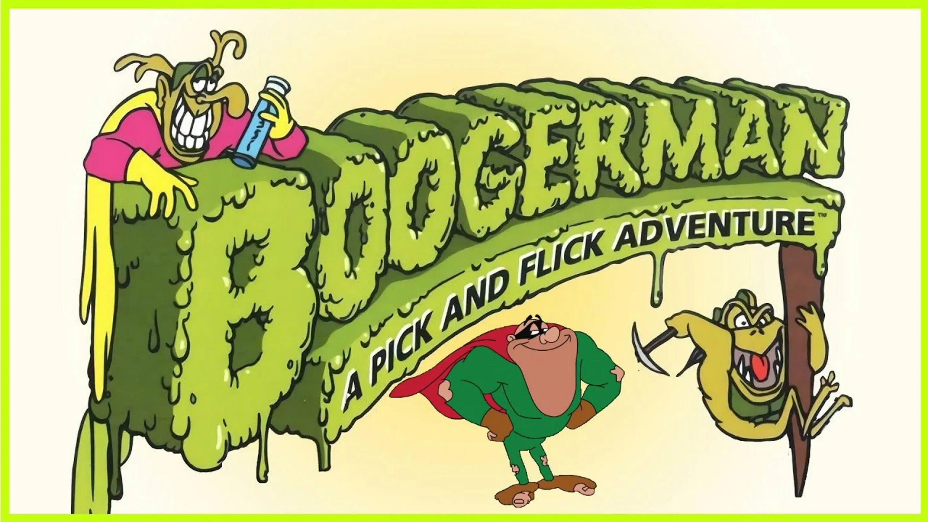 Pick and flick adventure. Бугермен игра. Бугермен сега. Boogerman 2. Boogerman обложка игры.