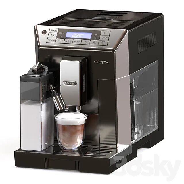 Delonghi eletta cappuccino evo. Delonghi Cappuccino. Delonghi ECAM 44.660.B. Кофемашина Delonghi Appliances s.r.l. Delonghi Eletta Automatic Espresso Machine, Cappuccino maker, Black - ecam44660b.