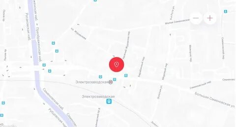 Большая семеновская на карте москвы