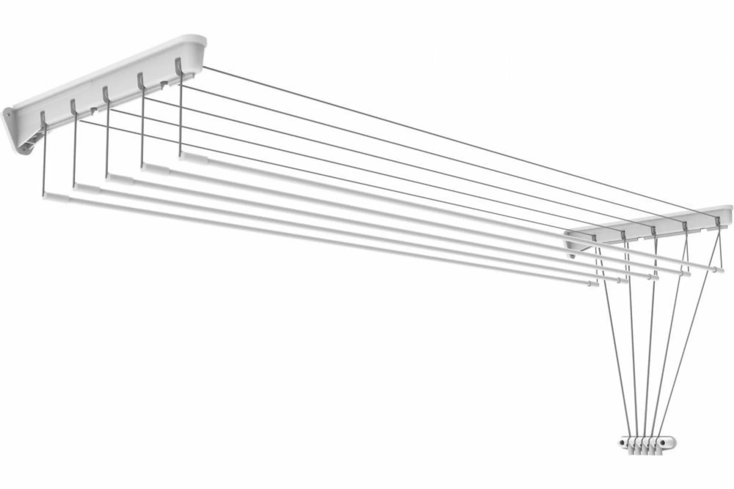 Вешалки для белья на балкон купить. Настенно-потолочная сушилка Nika СНП 1.6. Сушилка для белья Nika настенно-потолочная СНП 1,8, белый.