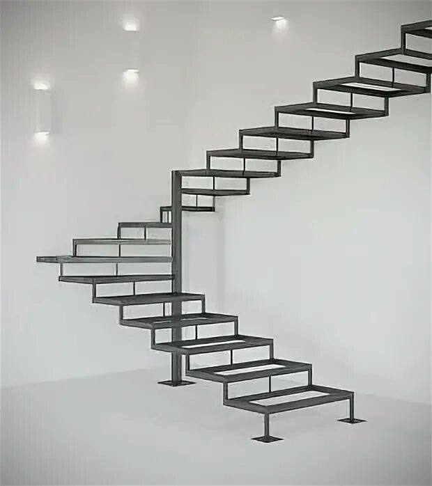 Лестница змейкой. 7012 RAL каркас лестницы. Лестница металлокаркас. Металлокаркас лестницы на небольшую высоту. Лестница из профтрубы 100-100.