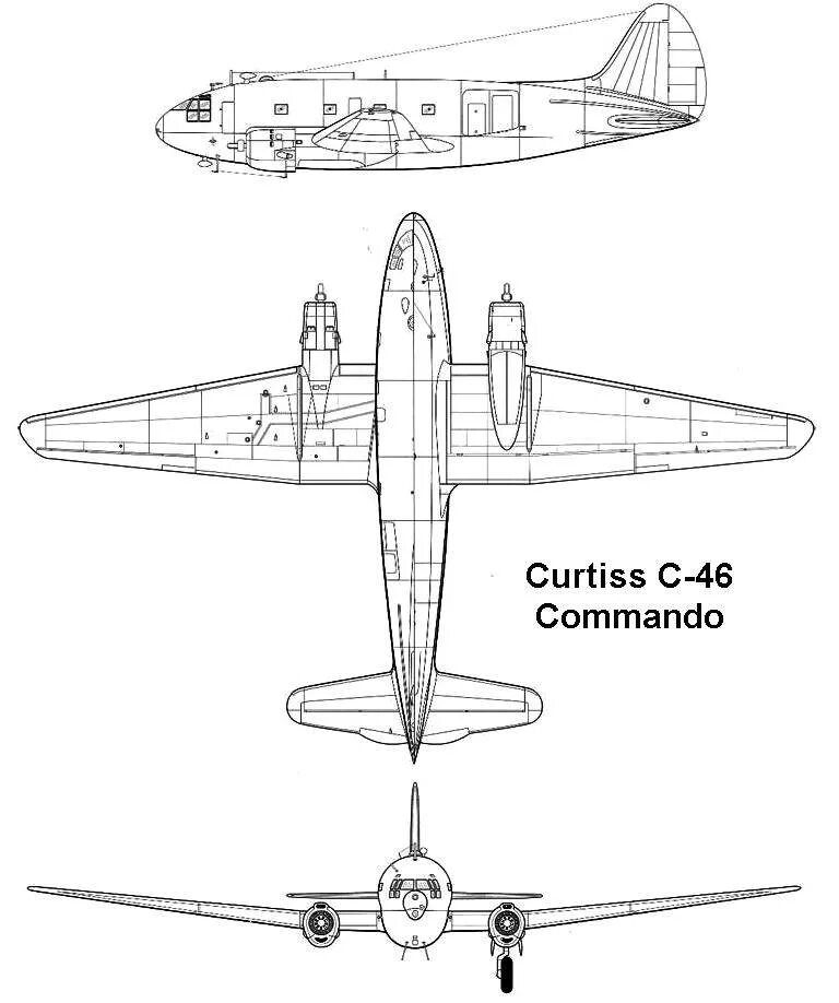 46 c 28. Curtiss c-46 Commando. Самолёт Curtiss c-46 Commando. Curtiss c-46 чертеж. Curtiss c-46 Commando кабина.