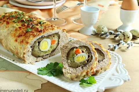 Рулет из домашнего фарша