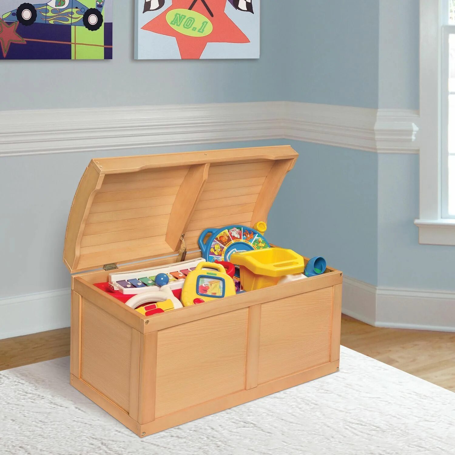 In the toy box