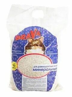 Минеральный наполнитель для кошачьего туалета