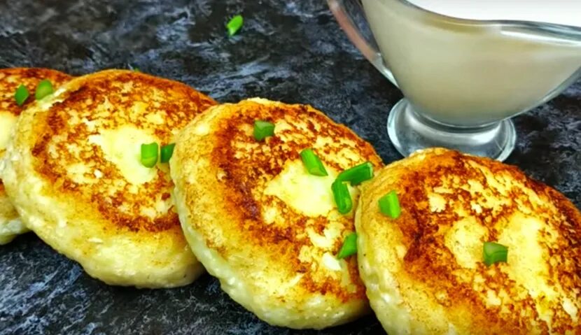 Сырники с картошкой